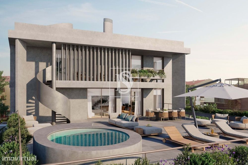 Penthouse T4 Duplex, com JACUZZI, no centro do Porto