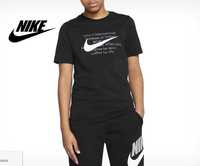 Брендовая х/б футболка Nike, стильная футболка Nike на 9-11 лет