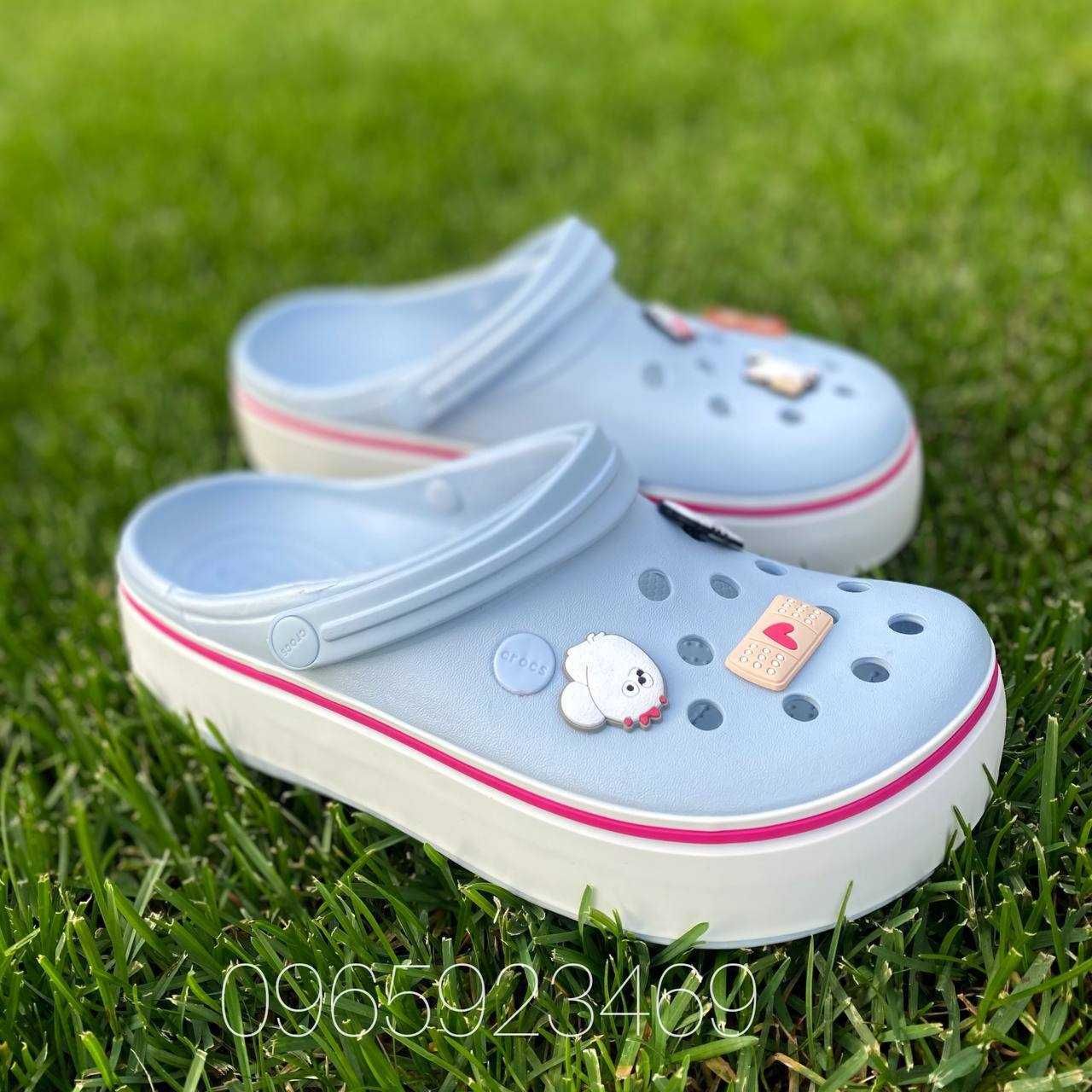 Crocs Crocband Platform Крокбенд  Кроксы  Новинка 35-39р Оригинал