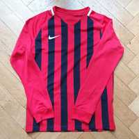 Koszulka z długim rękawem Nike paski bluzka sportowa piłkarska