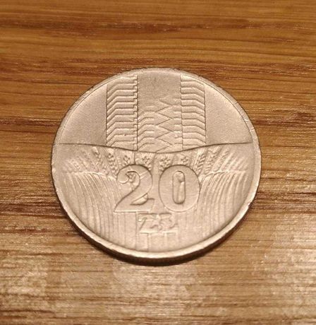 moneta 20 zł , 1974r bez znaku menniczego