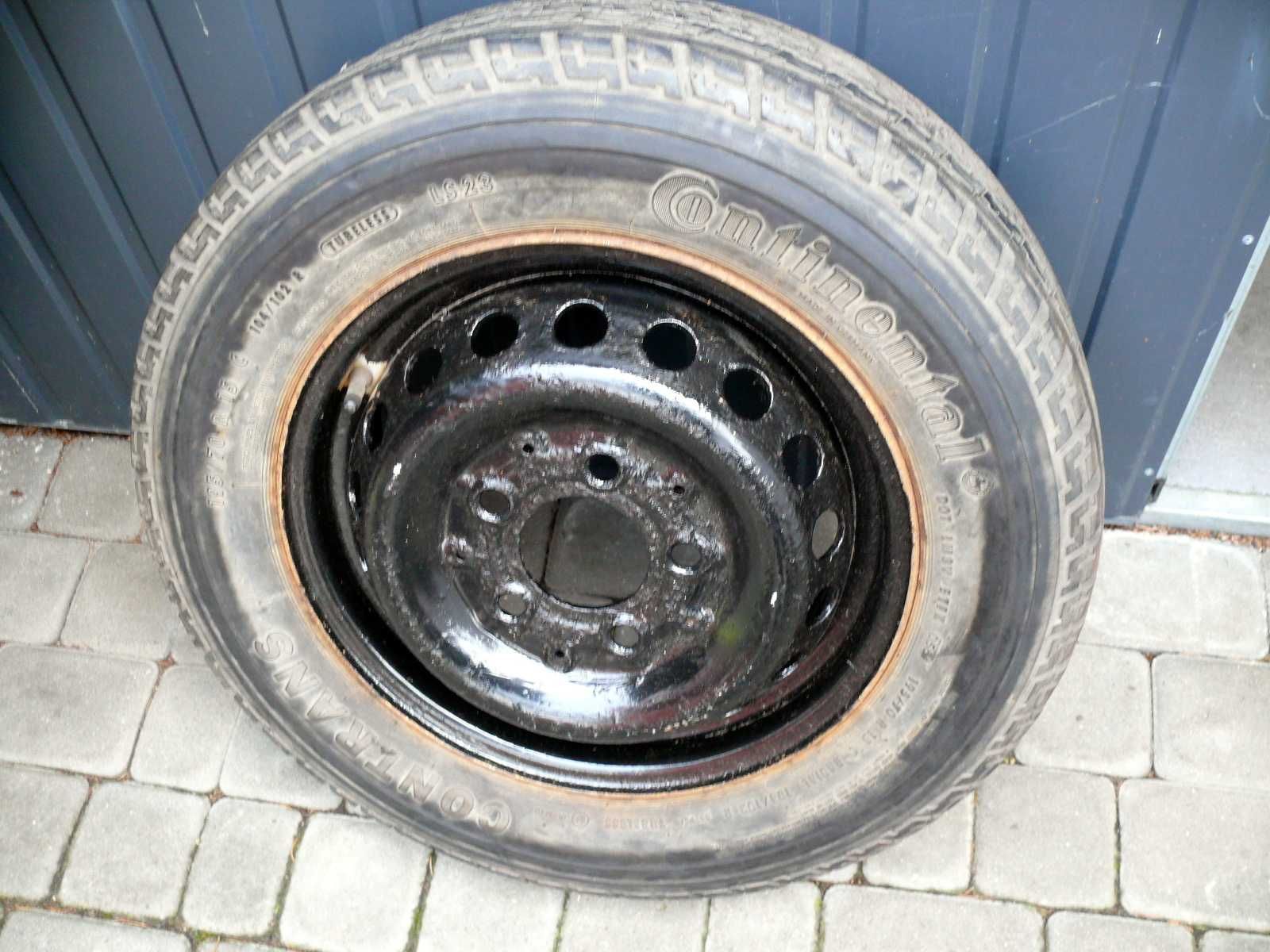 Koło zapasowe Mercedes Sprinter I 195/70R15 C 104/102 R