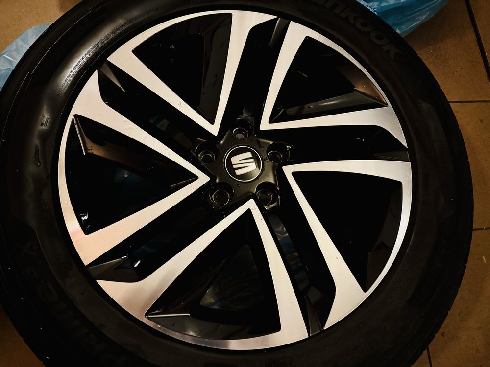 Felgi Aluminiowe 5FJ601025C VW Tiguan Seat Skoda Kodiaq 235/55 R18