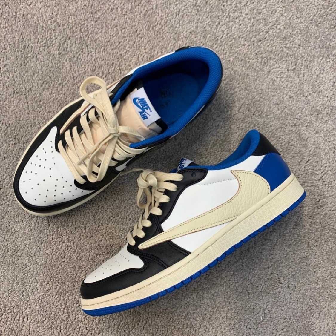 Nowe*Nike_Męskie_Jordan1_Biały*UnuseTrampki.41