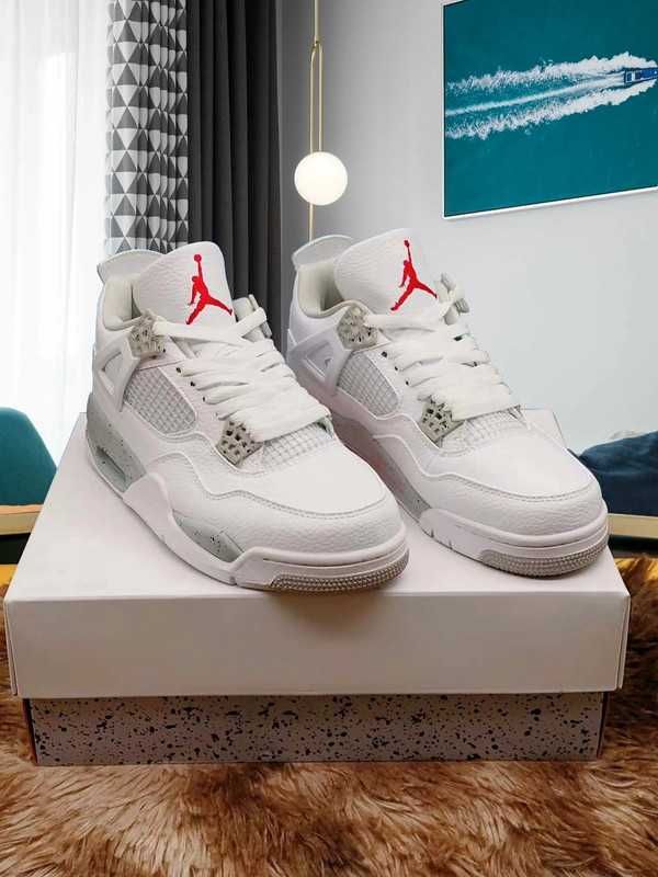 Jordan 4 Retro White Oreo R.42