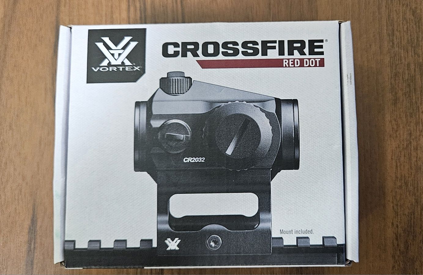 Прицел Vortex Crossfire Red Dot коллиматорный с точкой 2 MOA