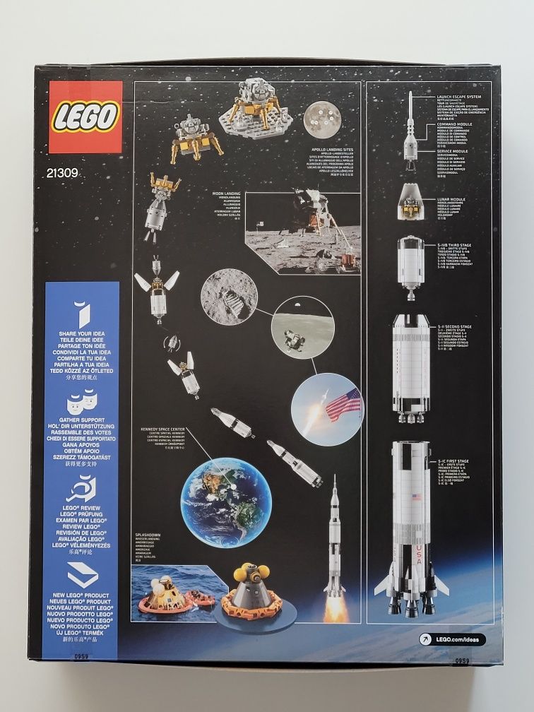 Lego  21309 NASA Apollo Saturn V