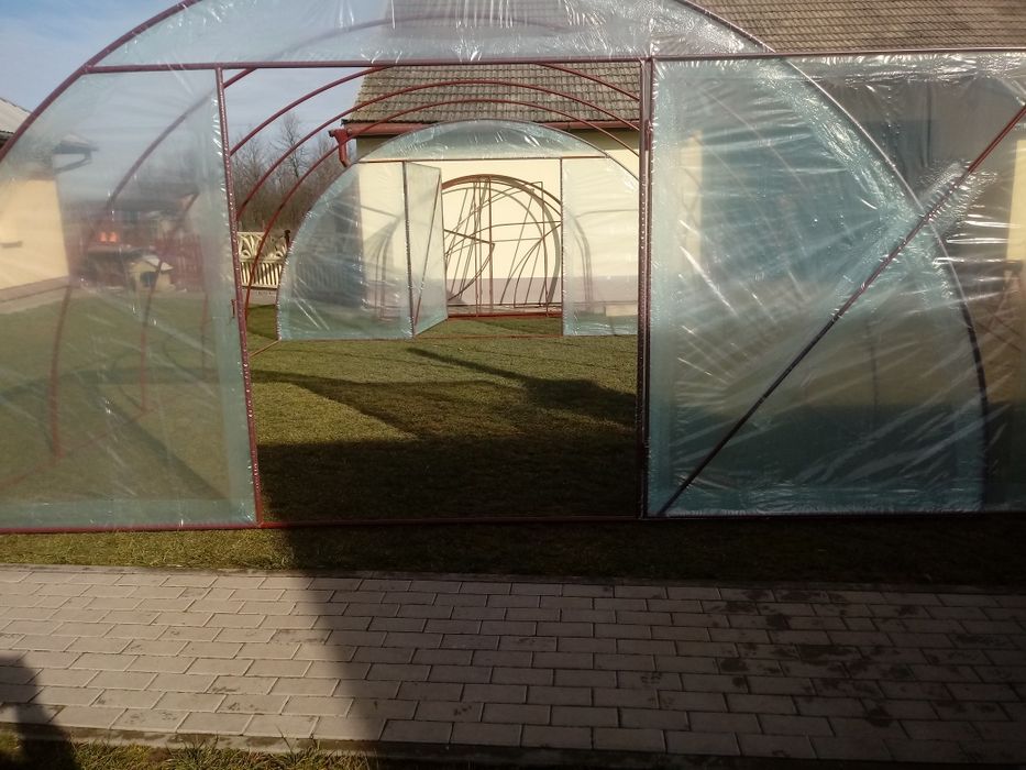 Tunel foliowy ogrodowy