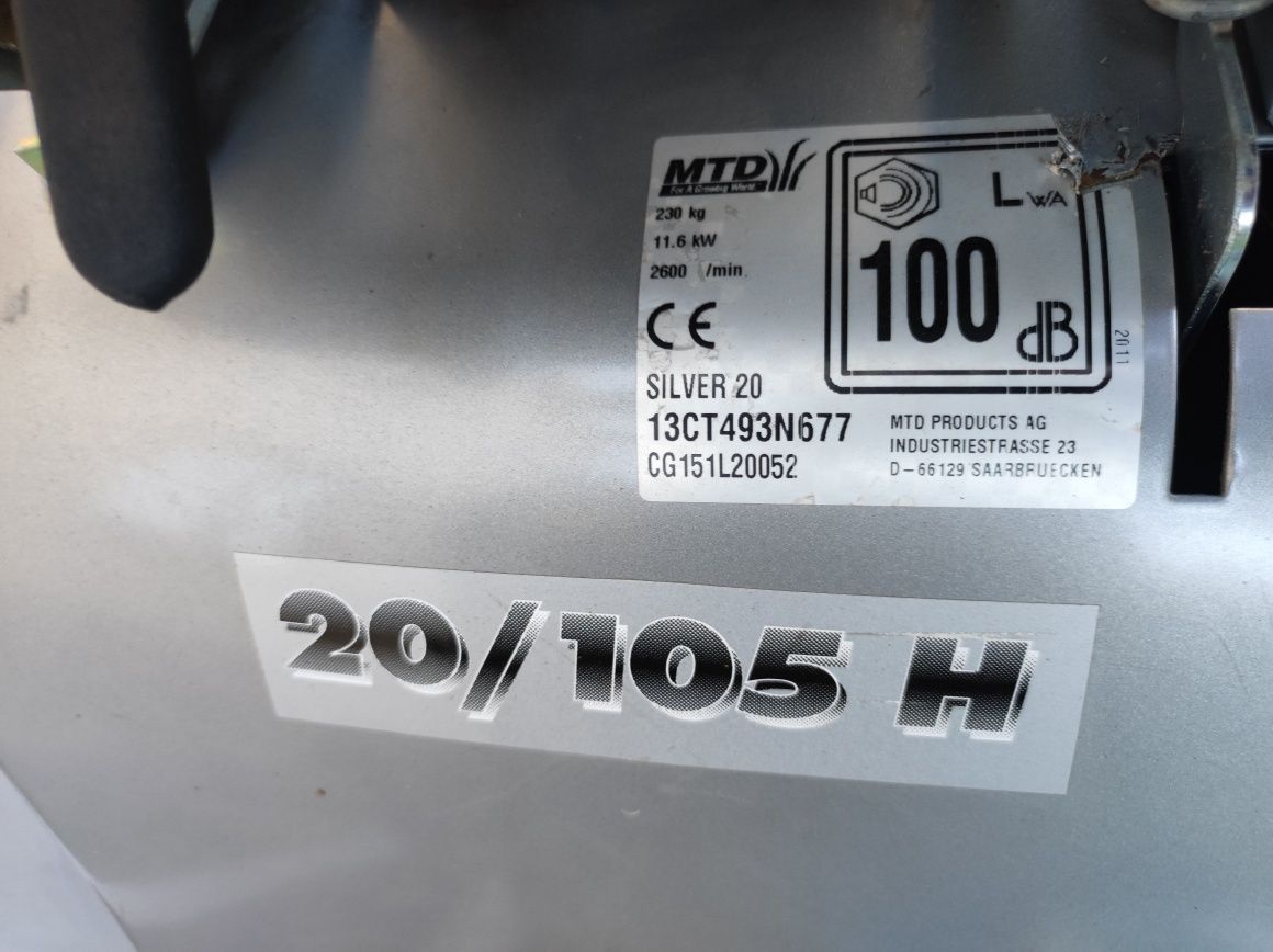 Kosiarka Traktorek MTD 20km Hydro