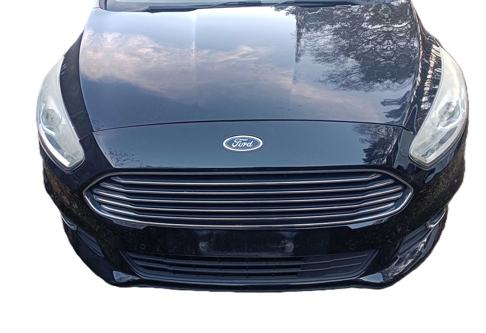 Przód kompletny ford S-MAX MK2 maska zderzak pas kolor CZARNY MF