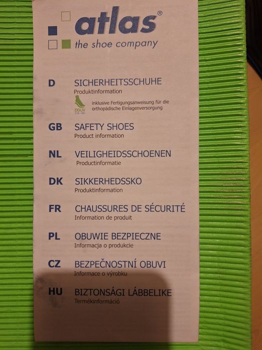 Buty Atlas robocze bezpieczne