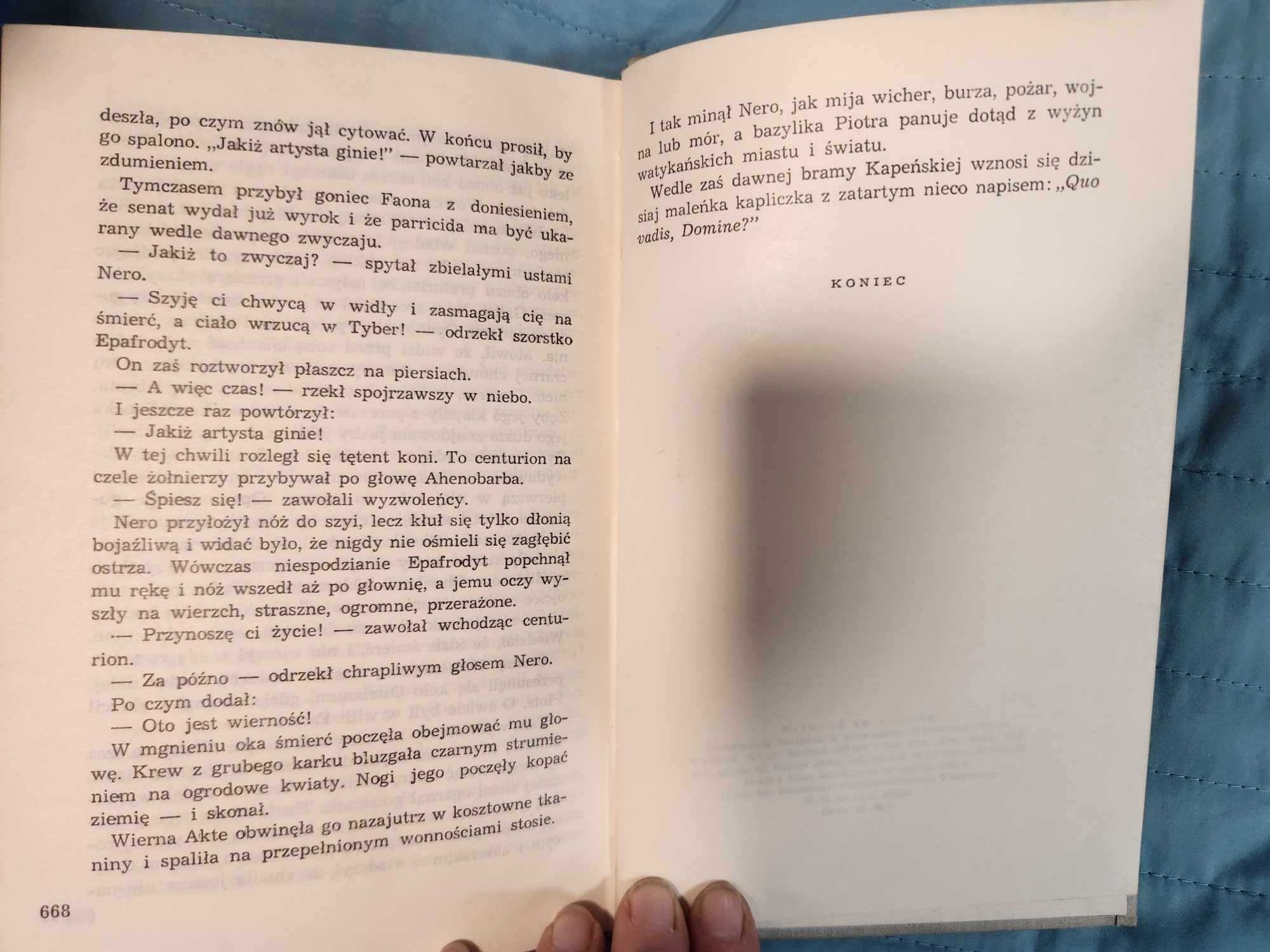 Quo Vadis Henryk Sienkiewicz 1949