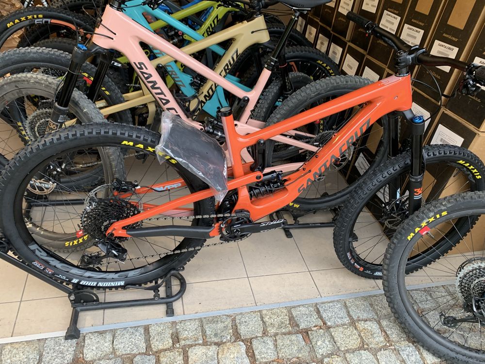 Rower MTB Enduro Santa Cruz MK4 mullet. Rozmiar L.