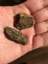 Magnetyt minerał naturalny skała 2 szt
