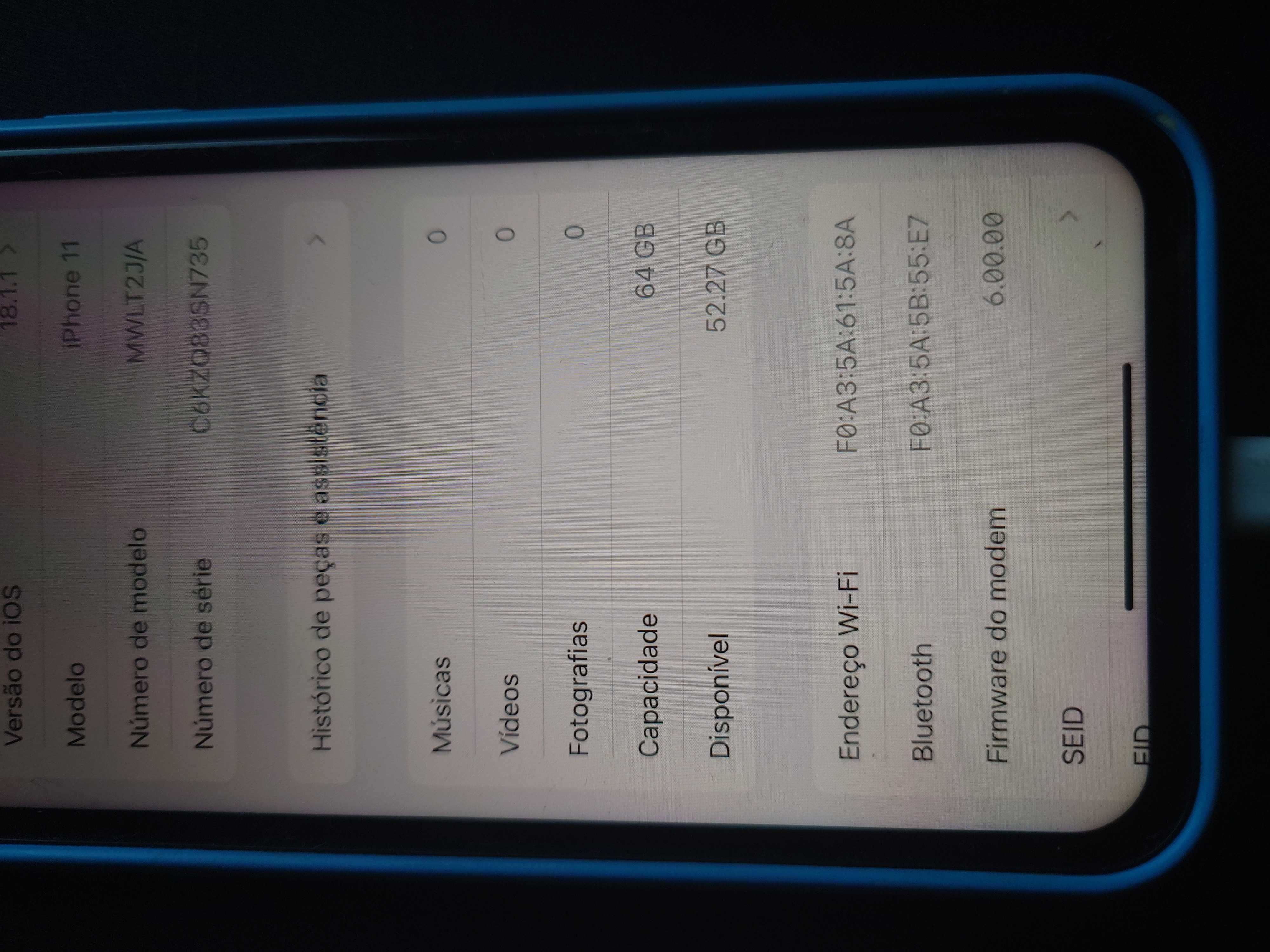 Iphone 11 64GB Preto