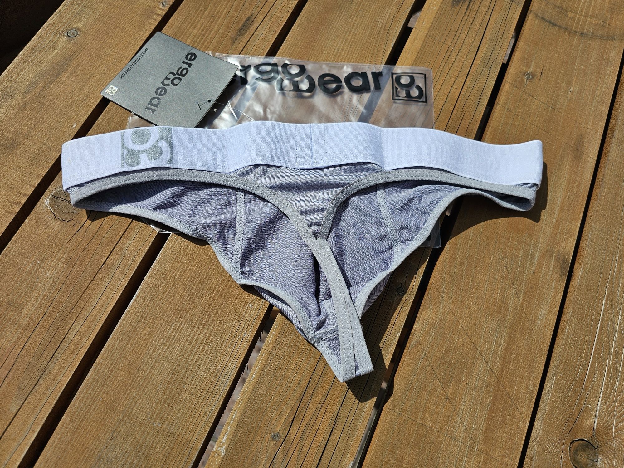 Ergowear męskie stringi XL wyprofilowane Hip Thong