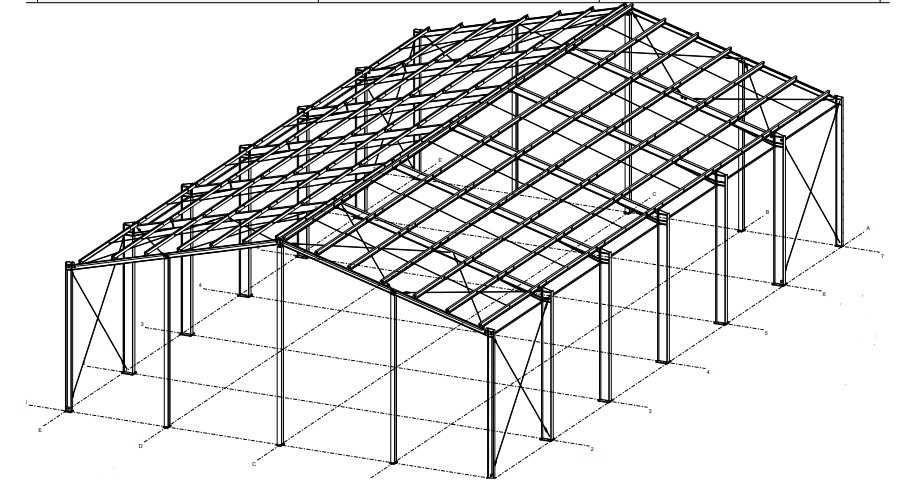 Modułowa konstrukcja hali 18x30x5 hala magazyn warsztat obora