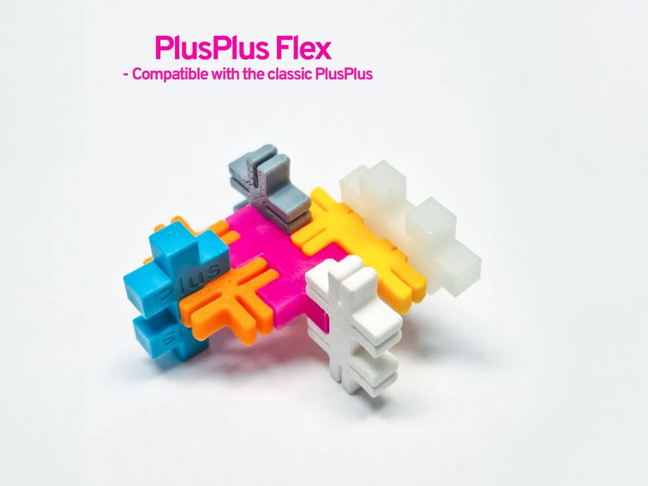 Blocos PlusPlus Flexíveis para Construção