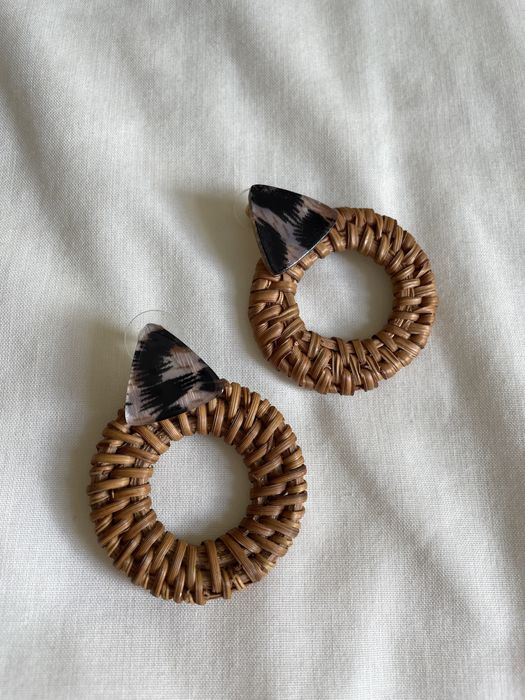 Brincos estilo rústico