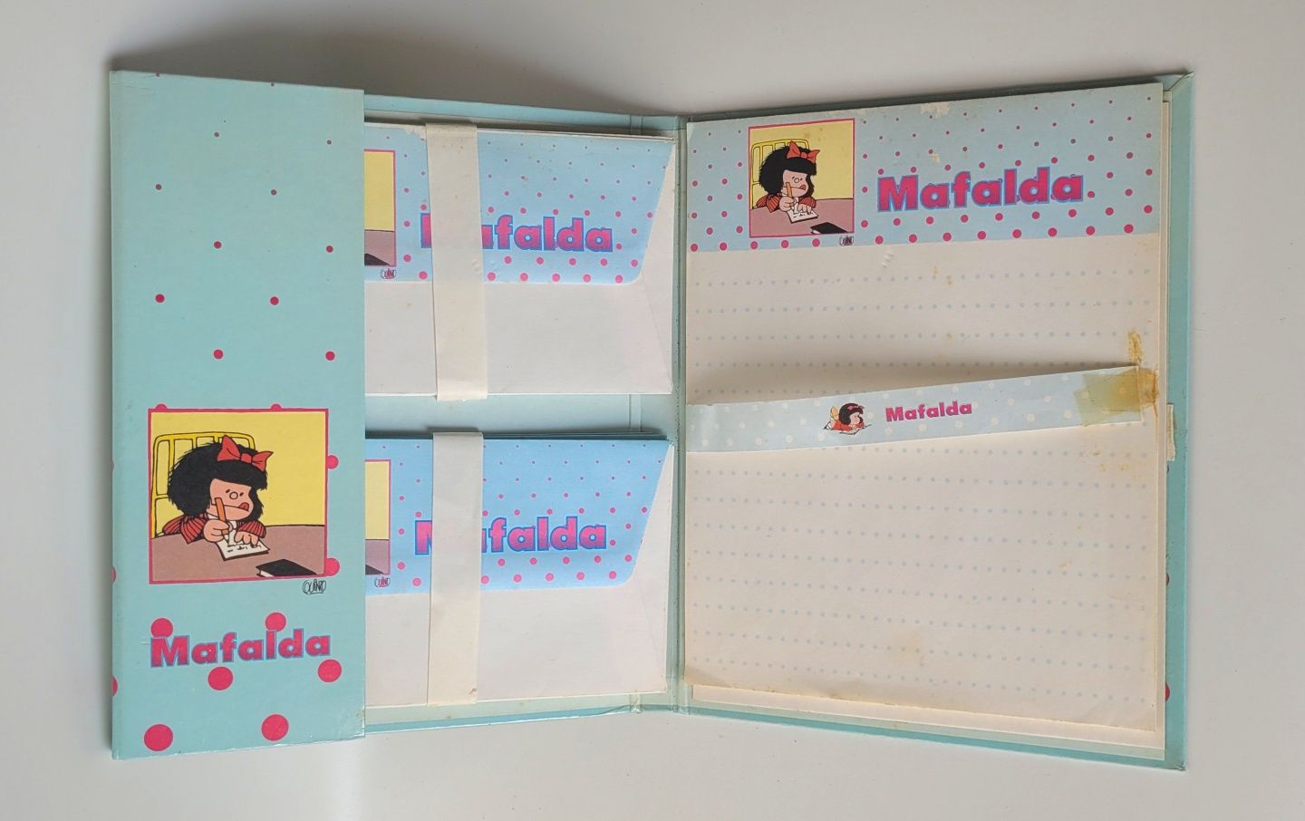 Kit envelopes + papel de carta -  Mafalda