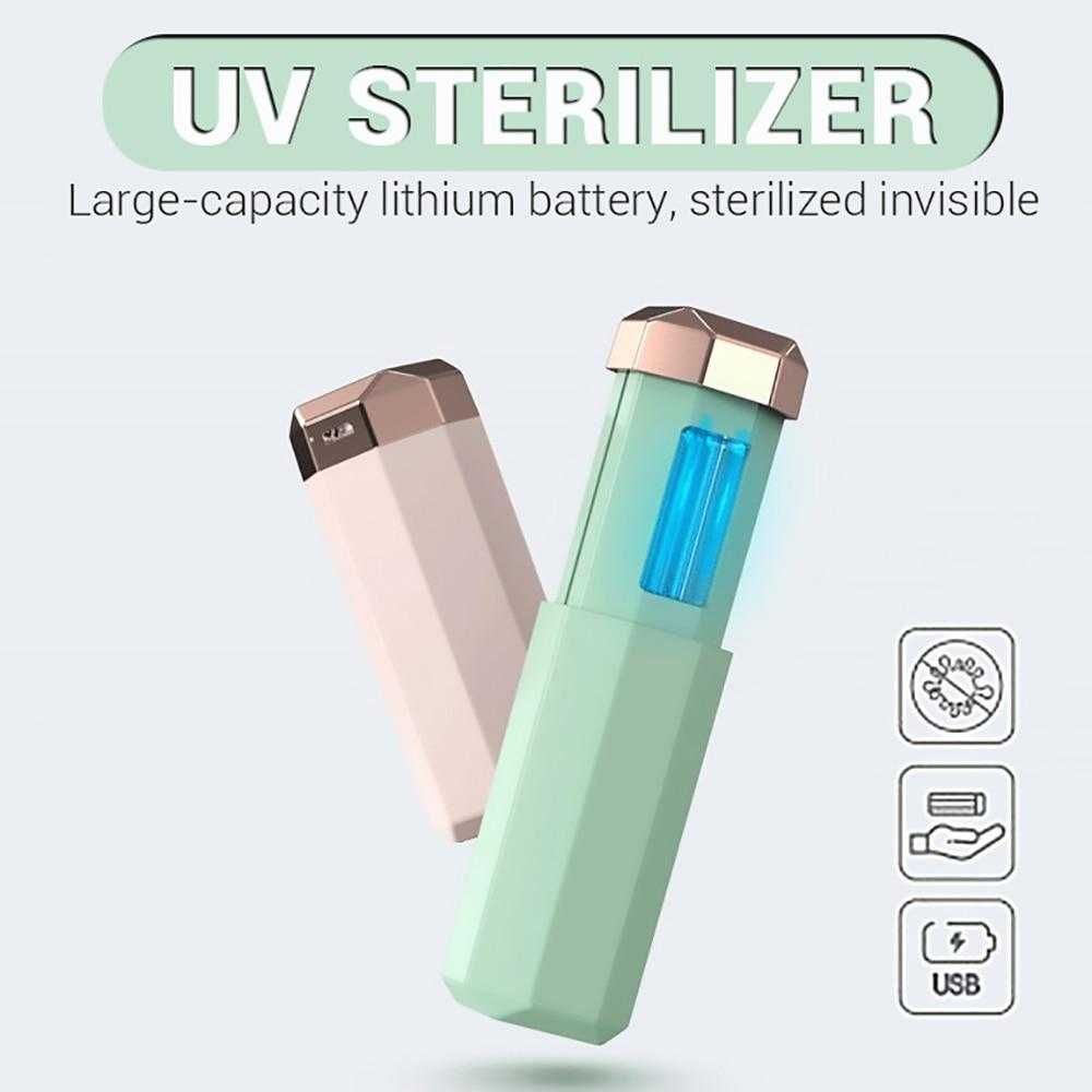 Lampka latarka UVC dezenfekująca UV-C ŁADOWARKA USB - OSTATNIA