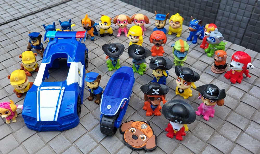 Psi Patrol, komplet doskonały prezent