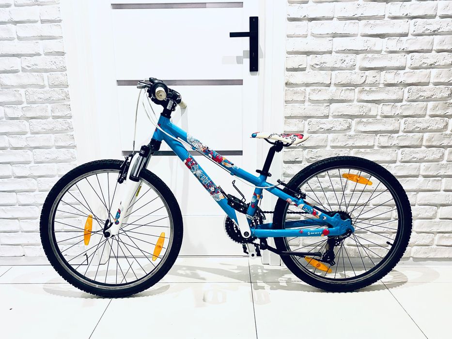 ***OKAZJA*** Rower DLA DZIEWCZYNKI SCOTT  Contessa 24 Górski BIELANY *