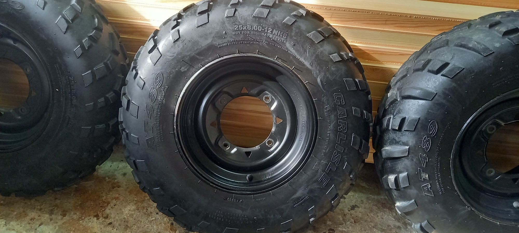 Felgi z oponami polaris sportsman 570,2017 rok 25X8.00-12 , 25X10.00-1