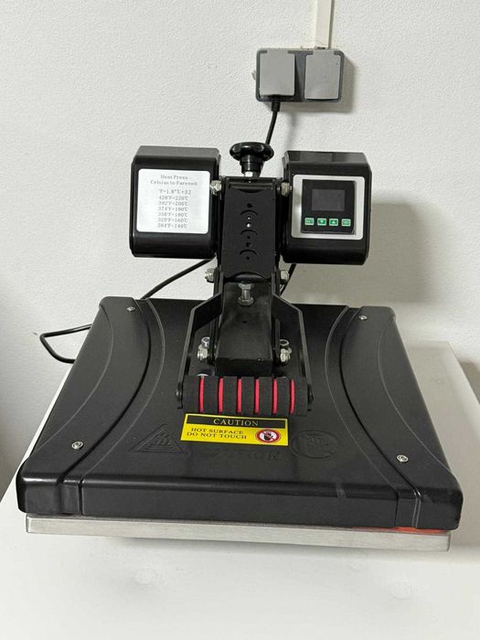 Maquina de prensagem a quente