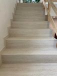 Schody z TRAWERTYNU, stopnice schodowe płytki gresowe na schody 120x30