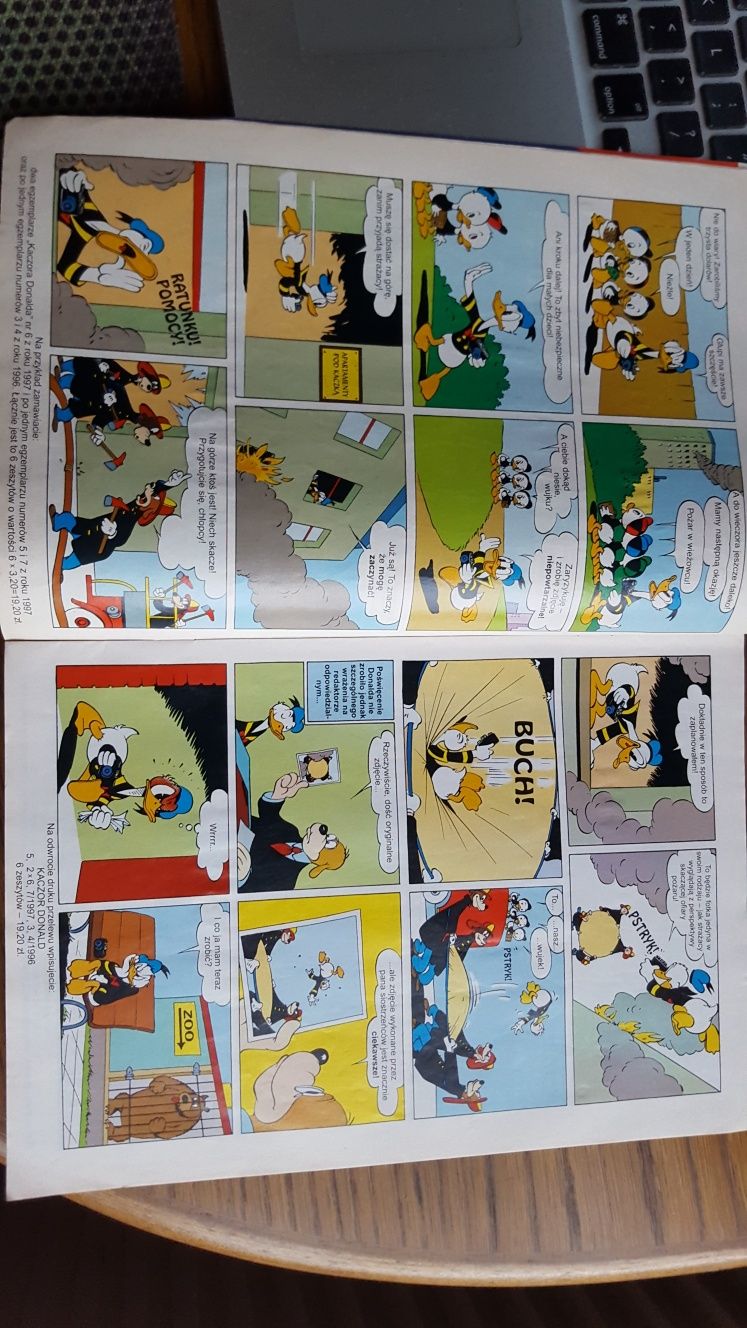 Komiks Kaczor Donald 1999r Nr.19