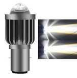 Led лампа діодна ba20d,H4