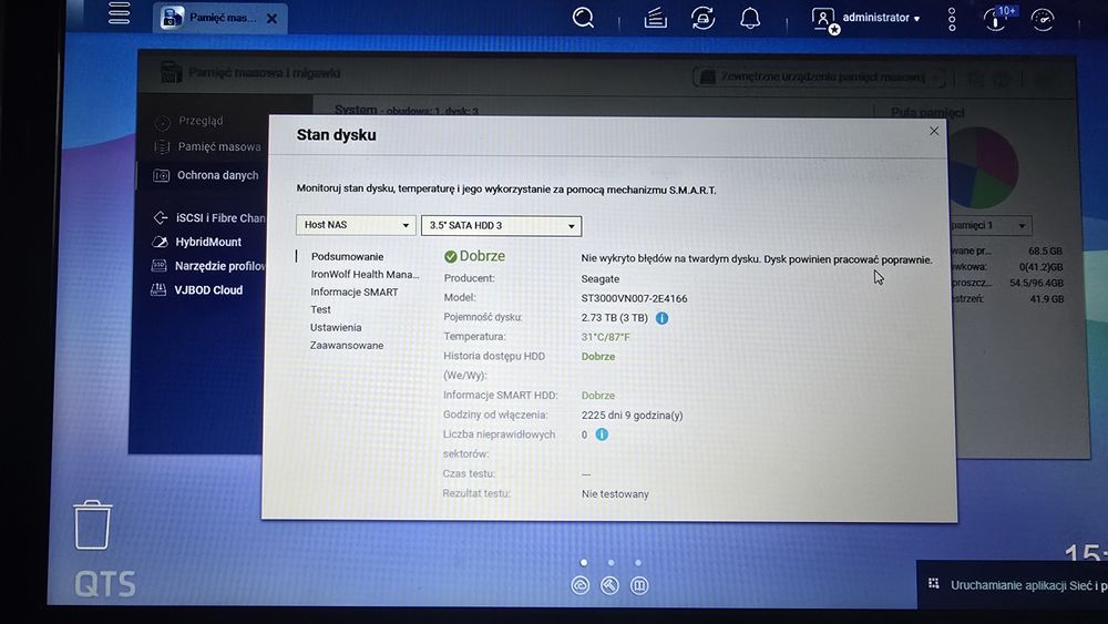 Qnap ts-453A dysk