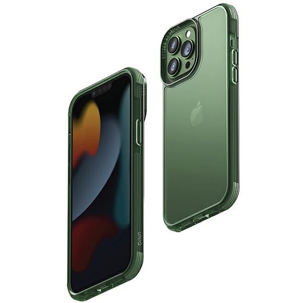 UNIQ etui Combat iPhone 13 Pro Max 6,7"zielony/green