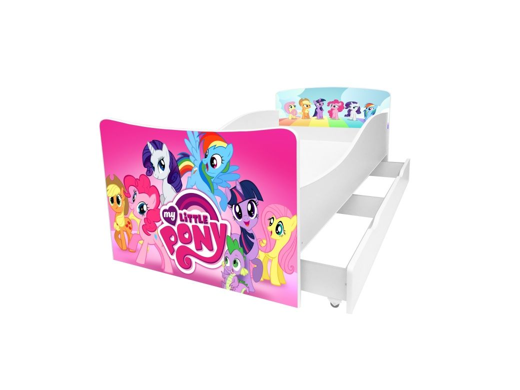 Продам кровать детскую My Little Pony 80х170 с матрасом Kids Comfort