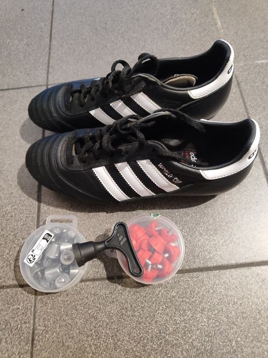 Korki buty sztole Adidas world cup 40 2/3  pakiet wkrętów