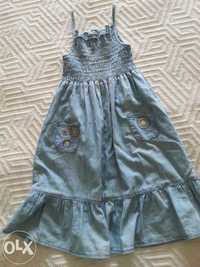 vestido de ganga T 8