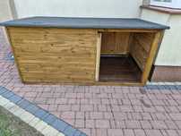 Solidna ciepła buda dla psa 206x100x96