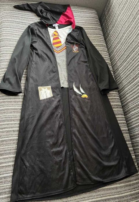 Костюм мантія Гаррі Поттера 11-12р. 146см 152см плащ наряд Ґрифіндор