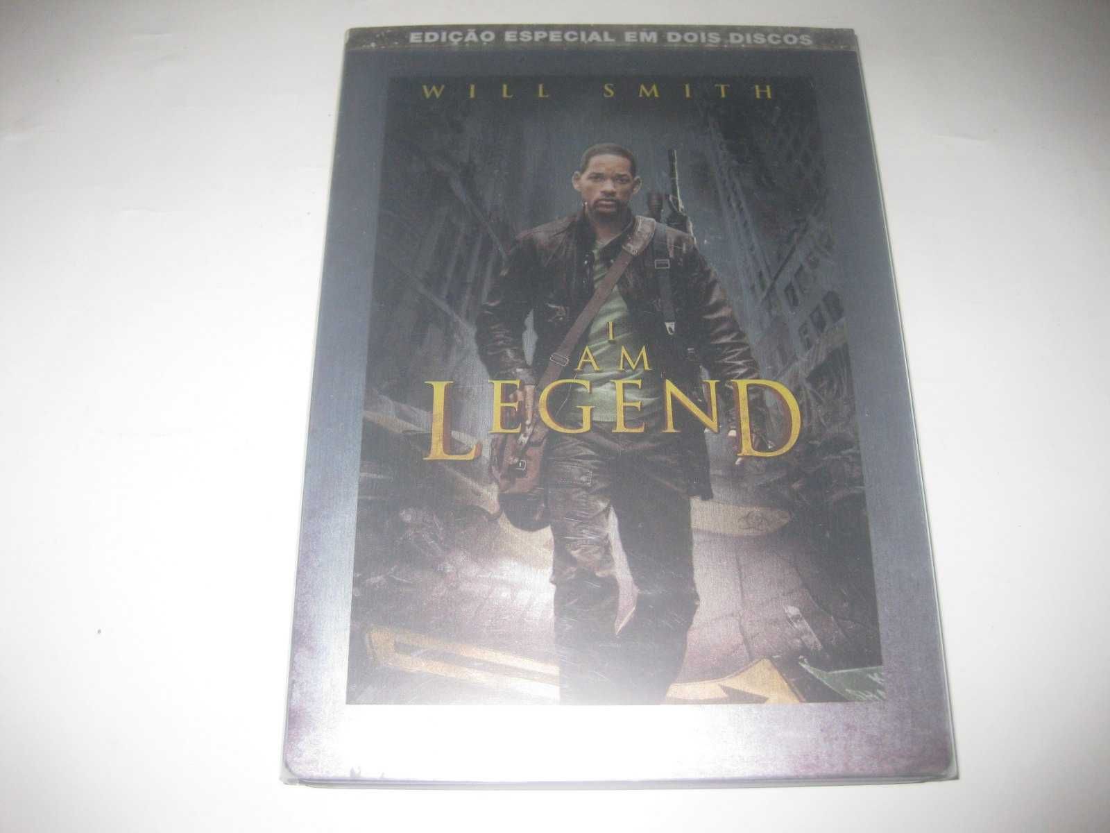 "Eu Sou a Lenda" com Will Smith/2 DVDs/Steelbook!