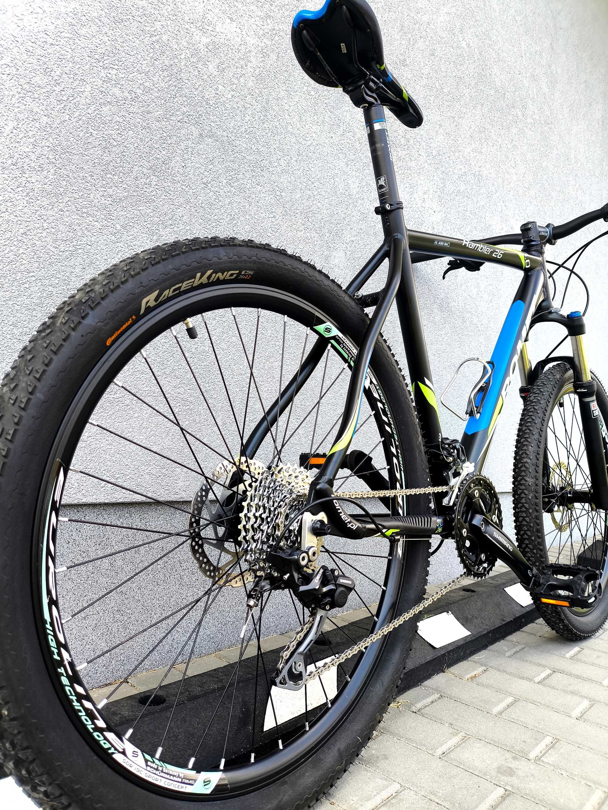 Romet Rambler 6.0 Rock Shox XC Shimano DEORE Hydraulika + Dokumenty