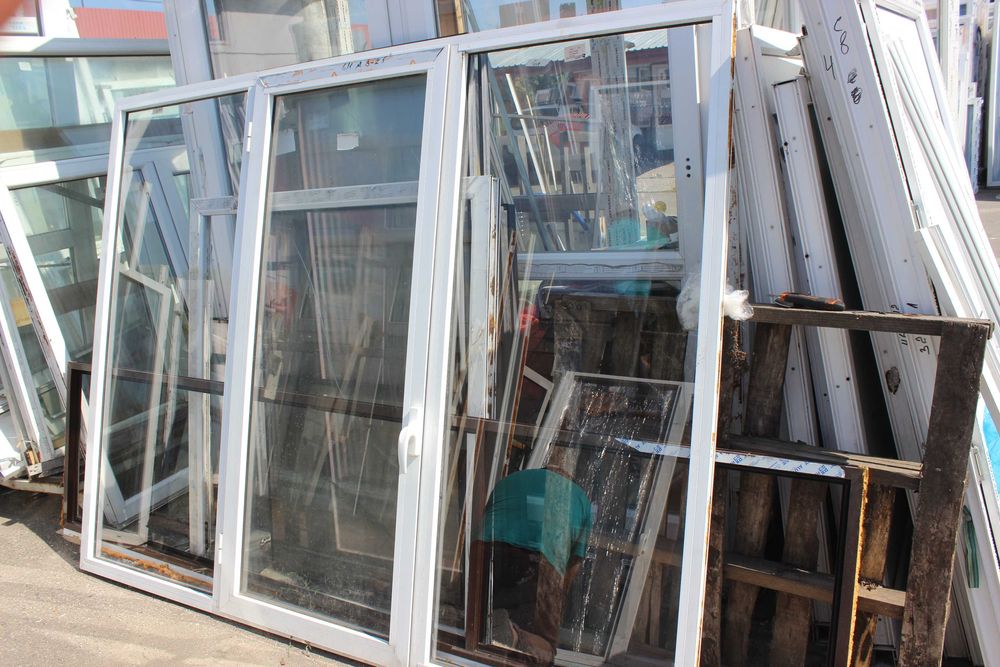 Окна рамы балконные аллюминиевые  1980\1750 и 2250\1750 и 2720\1750