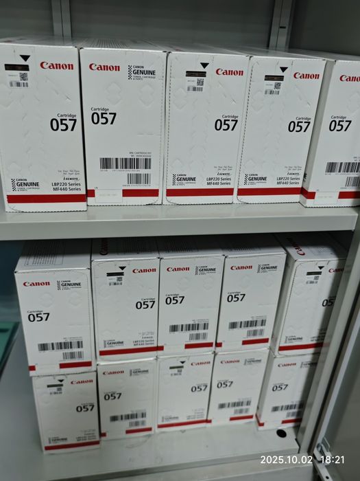 Картриджи canon 057 новые оригинал
