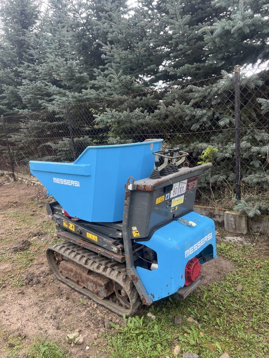 Messersi Wozidło budowlane taczka na gasniecach spalinowa thwaites jcb