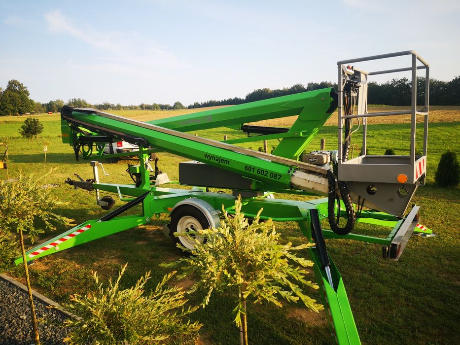 Podnośnik koszowy  wynajem lift  wysięgnik zwyżka rusztowanie