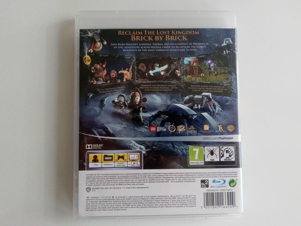 Gra Lego Hobbit PL wersja na PlayStation 3 PS3 idealny stan