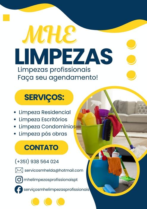 Limpezas profissionais