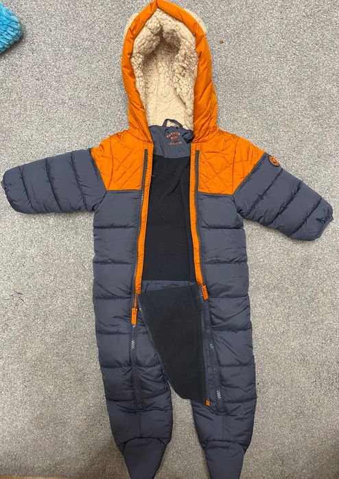 Зимний комбинезон next 9-12m 80р