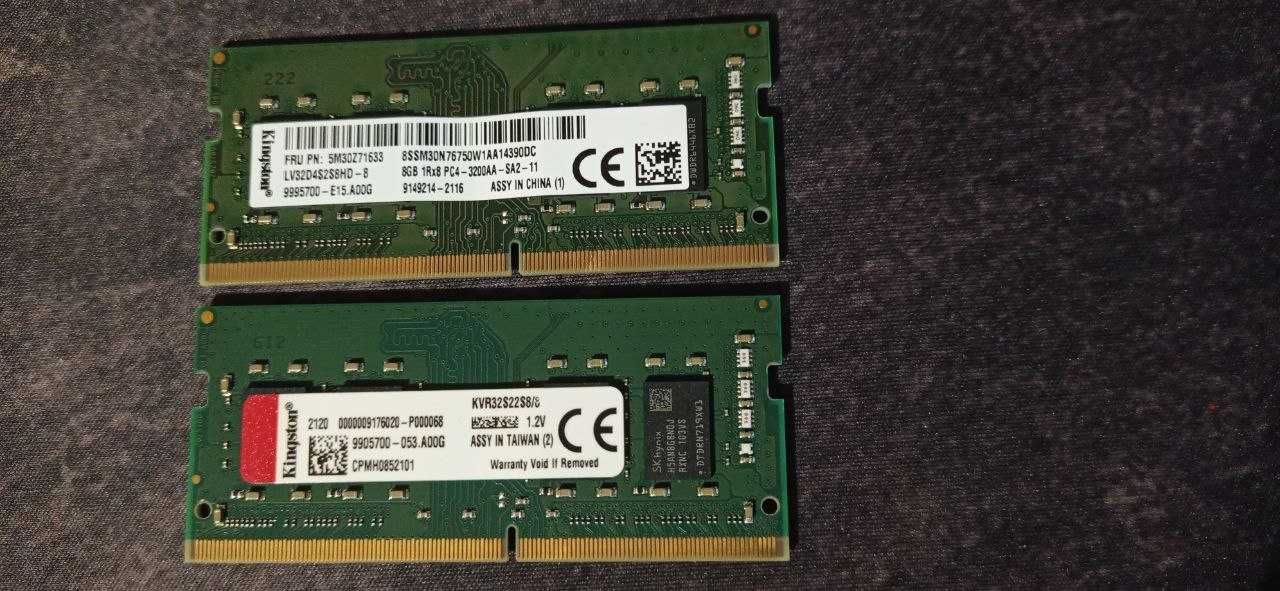 SODIMM DDR4-3200 16Gb (2x8Gb) для ноутбуку