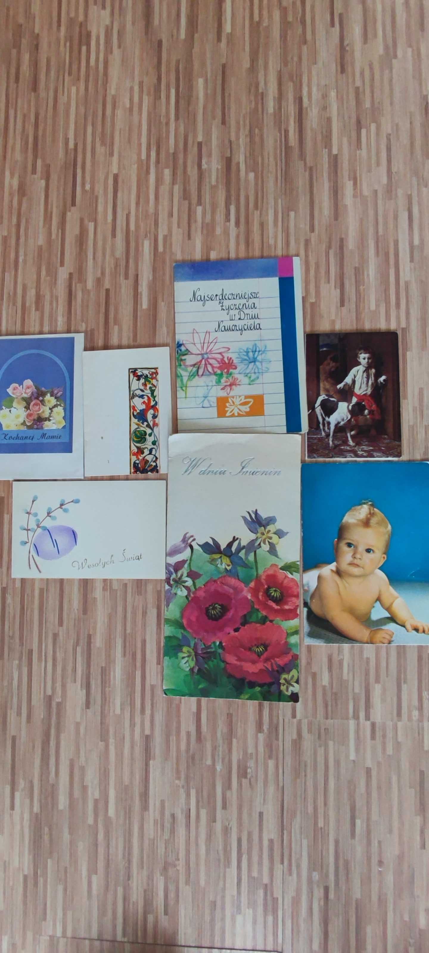 Kartki pocztowe z okresu PRL, różne okazje